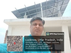 [Rooftop Solar Installation Projects by Amit Enterprises Lucknow]